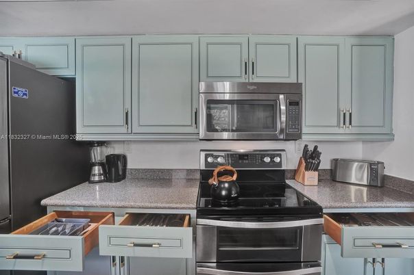Interior, Kitchen, Stainless Steel Appliances