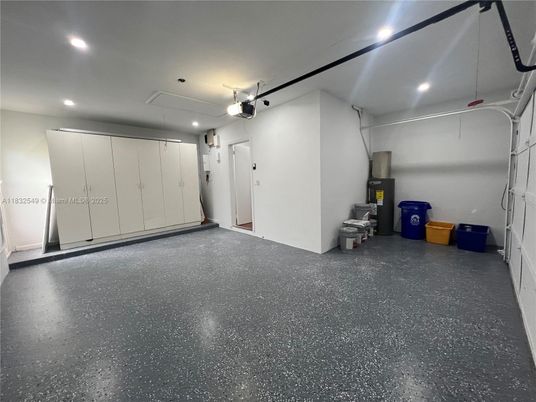 Garage, Interior, Recessed Lighting