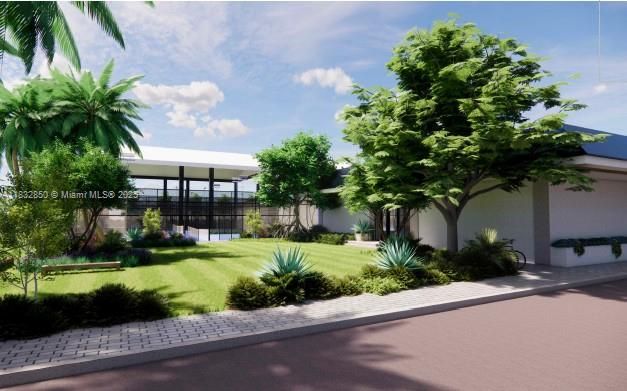 Backyard, Exterior