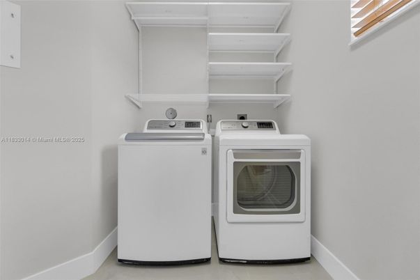 Interior, Washer