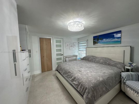 Bedroom, Chandelier, Interior