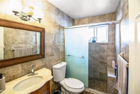 Bathroom, Glass Shower, Interior