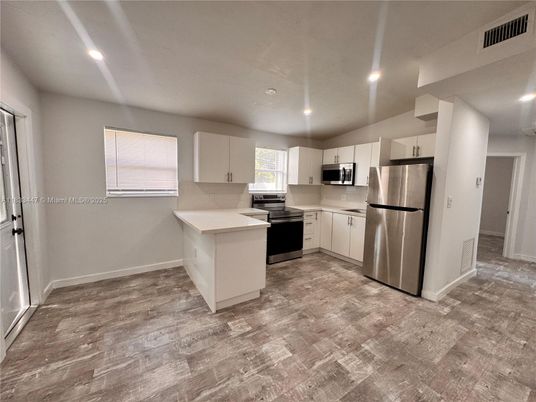Interior, Kitchen, Recessed Lighting, Stainless Steel Appliances