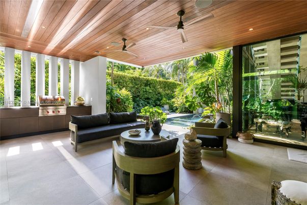 Exterior, Recessed Lighting, Wooden Ceilings