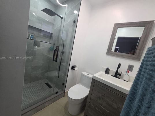 Bathroom, Glass Shower, Interior