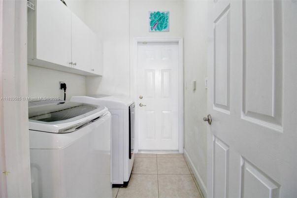 Interior, Washer