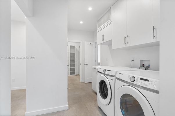 Interior, Recessed Lighting, Washer