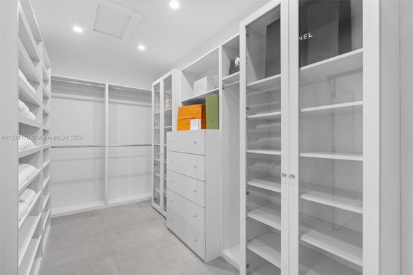 Interior, Recessed Lighting, Walk-in Closets