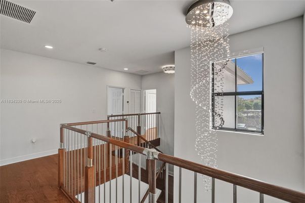 Interior, Pendant Lights, Recessed Lighting, Wood Texture Flooring