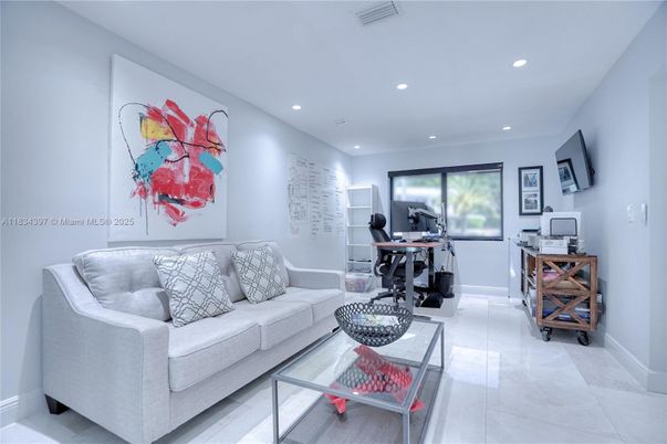 Home Office, Interior, Living room, Recessed Lighting