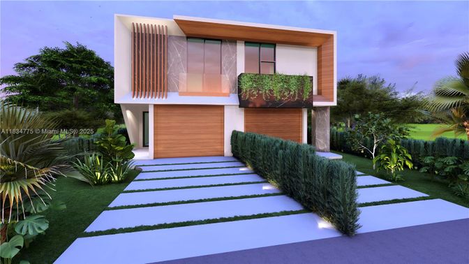 Backyard, Exterior, Facade, Modern