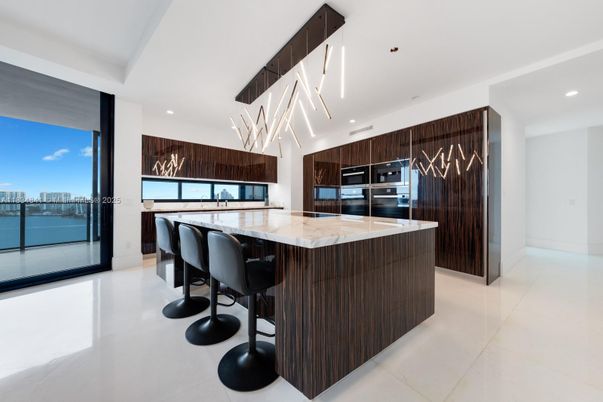 Interior, Kitchen, Pendant Lights, Recessed Lighting, Stainless Steel Appliances, Water