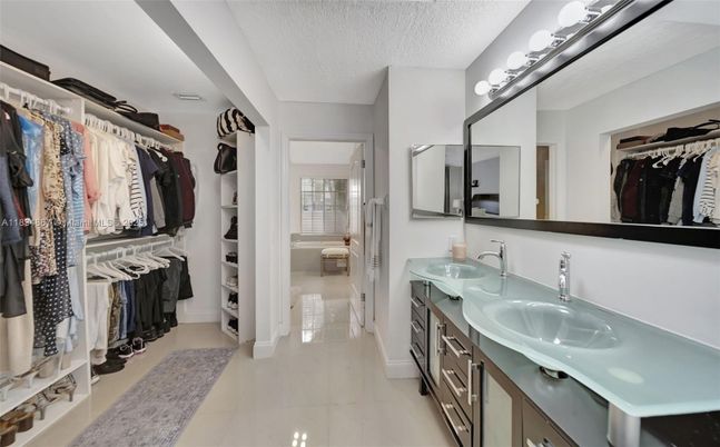 Bathroom, Dual Sink Vanities, Interior, Walk-in Closets