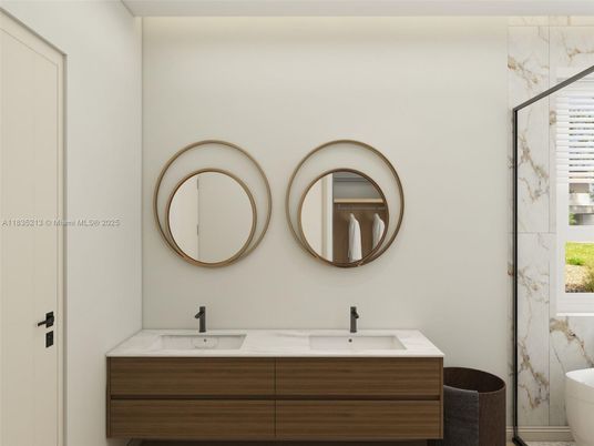Bathroom, Dual Sink Vanities, Interior