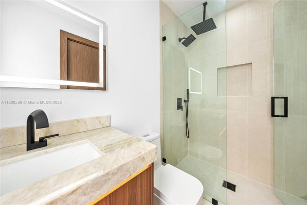 Bathroom, Glass Shower, Interior