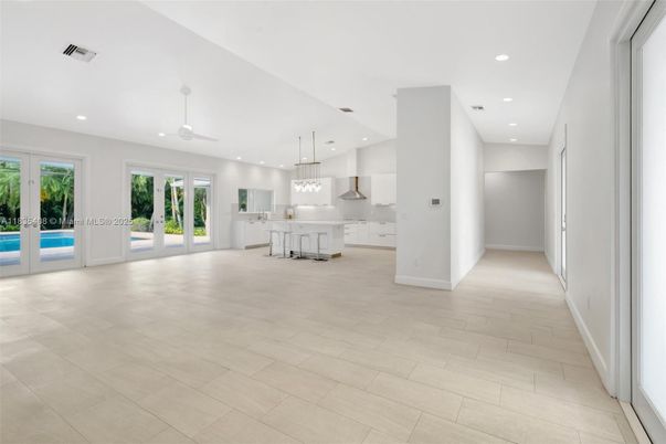 Interior, Kitchen, Pendant Lights, Recessed Lighting