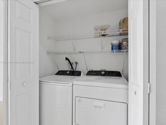 Interior, Utility Closets, Washer