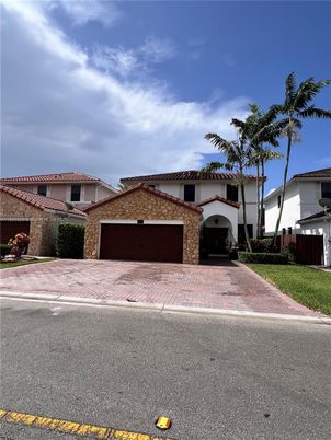 Attached, Exterior, Facade, Brick Facade, Mediterranean