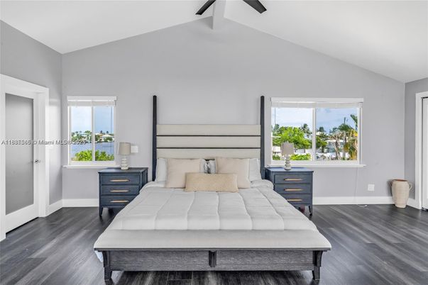Bedroom, Interior, Water, Wood Texture Flooring