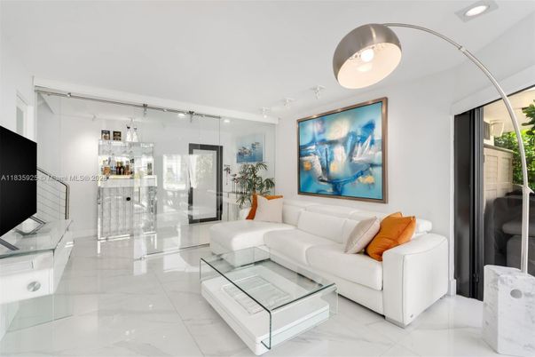 Interior, Living room, Marble, Recessed Lighting