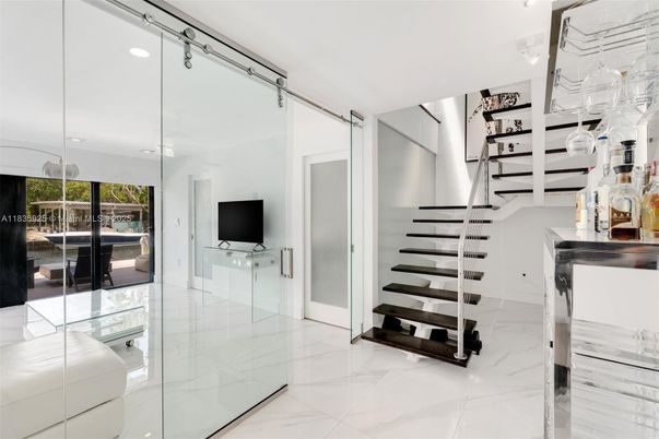 Interior, Marble, Recessed Lighting
