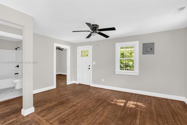 Bathroom, Empty room, Interior, Marble, Wood Texture Flooring