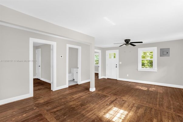 Empty room, Interior, Wood Texture Flooring