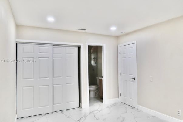 Bathroom, Interior, Marble, Recessed Lighting