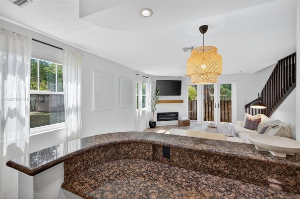 Fireplace, Interior, Pendant Lights, Recessed Lighting