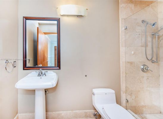 Bathroom, Glass Shower, Interior
