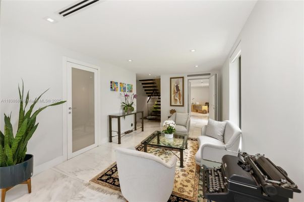Interior, Living room, Marble, Recessed Lighting