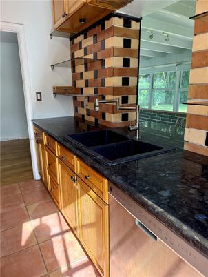 Interior, Kitchen, Tile Countertops