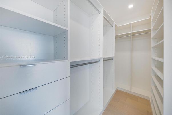 Interior, Recessed Lighting, Walk-in Closets, Wood Texture Flooring