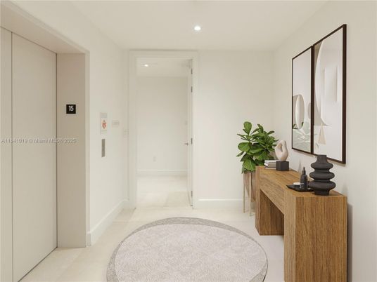 Elevator, Interior, Recessed Lighting