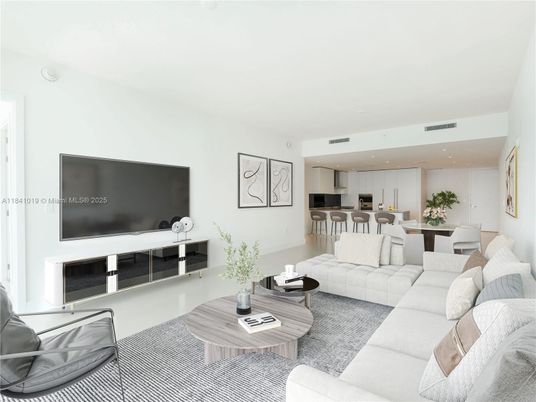 Dining room, Interior, Kitchen, Living room, Pendant Lights, Recessed Lighting