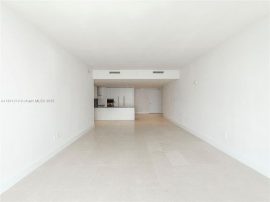 Empty room, Interior, Kitchen, Recessed Lighting