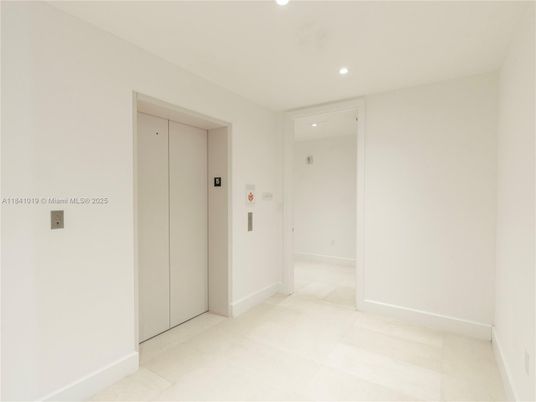 Elevator, Interior, Recessed Lighting