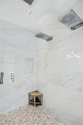 Bathroom, Interior, Marble Walls