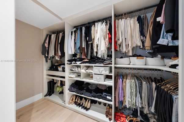 Interior, Walk-in Closets, Wood Texture Flooring