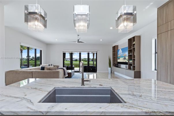 Chandelier, Interior, Living room, Marble, Pendant Lights, Recessed Lighting