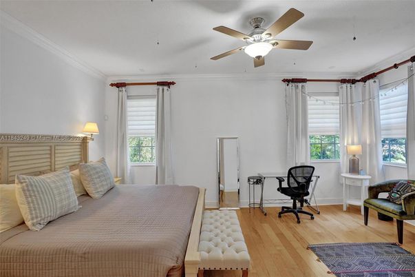 Bedroom, Home Office, Interior, Wood Texture Flooring