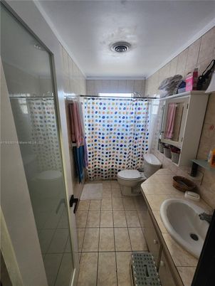 Bathroom, Dual Sink Vanities, Glass Shower, Interior, Tile Countertops