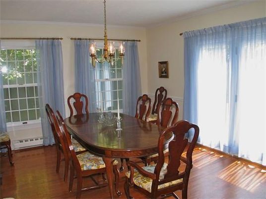 Interior, Wood Texture Flooring, Dining room, Chandelier