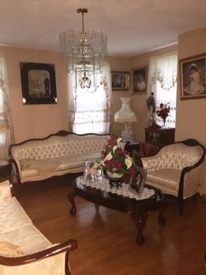 Chandelier, Interior, Living room, Wood Texture Flooring