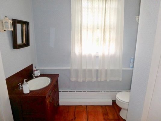 Interior, Bathroom, Wood Texture Flooring