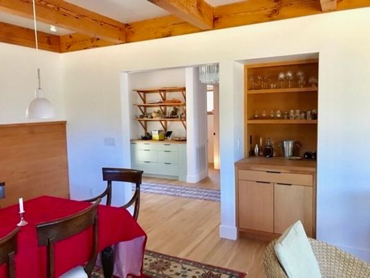 Interior, Wood Texture Flooring, Wooden Beams, Wooden Ceilings, Pendant Lights