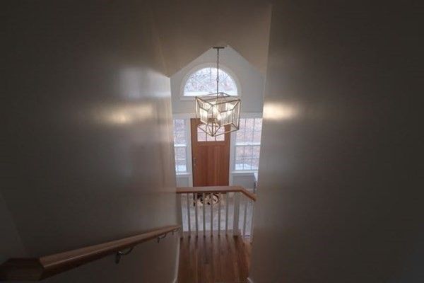 Interior, Wood Texture Flooring, Chandelier
