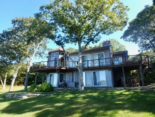 Exterior, Facade, Backyard, Tudor Revival