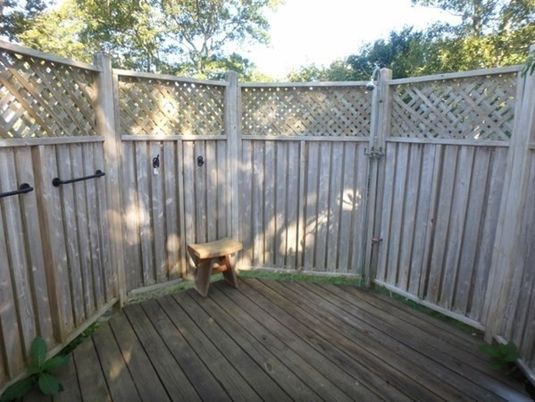 Exterior, Wood Texture Flooring