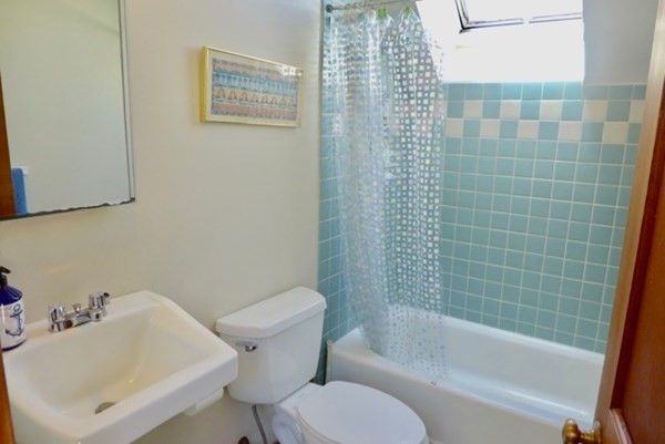 Interior, Bathroom, Glass Shower, Ceramic Tile